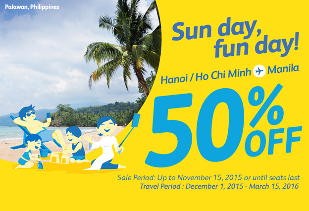 Săn vé rẻ đi Manila giảm 50% vi vu du lịch