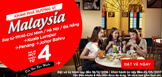Bay ngay Malaysia khám phá hương vị ẩm thực 4 USD