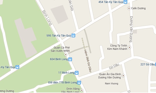 Phòng vé máy bay đường Bình Long