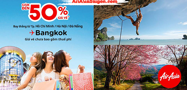 Đón khuyến mãi AirAsia giá rẻ từ 31 USD