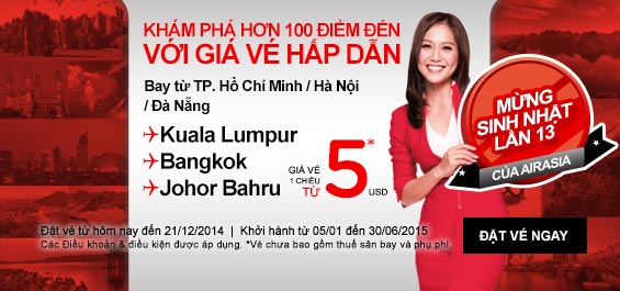 Du lịch Bangkok cuối năm giá rẻ 5 USD
