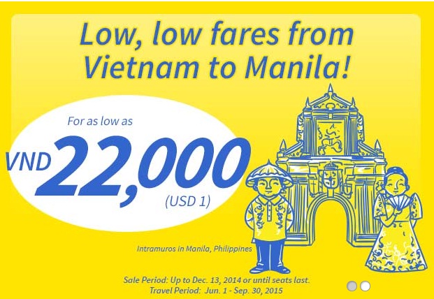 Du lịch Manila đón năm mới với vé giá rẻ 1 USD