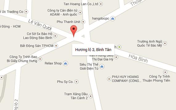 Phòng vé máy bay đường Hương Lộ 2