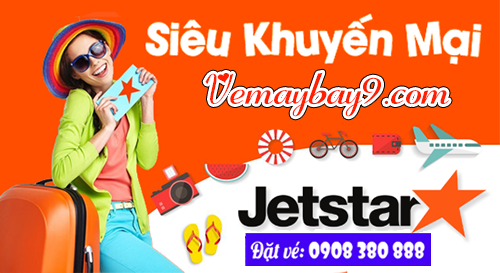 Khuyến mãi cuối tuần vé máy bay rẻ Jetstar giá chỉ từ 40k