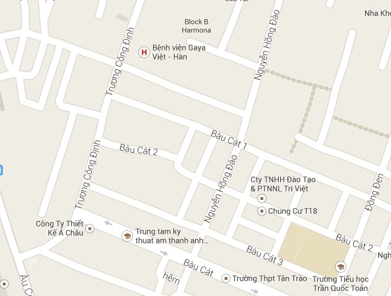Phòng vé máy bay đường Trương Công Định