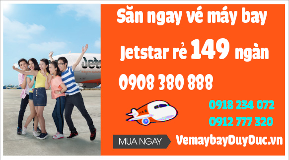 Săn ngay vé máy bay Jetstar rẻ 149 ngàn