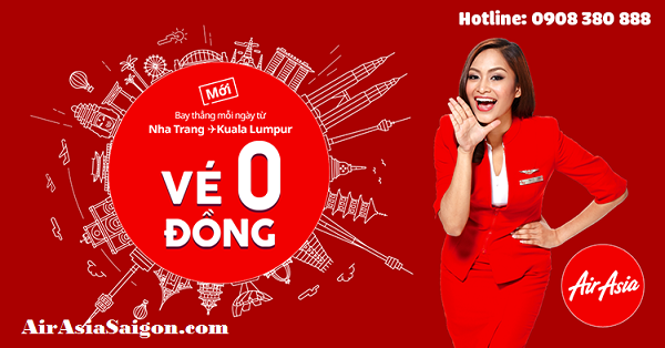 Săn vé bay thẳng Nha Trang - Kuala Lumpur 0 ĐỒNG