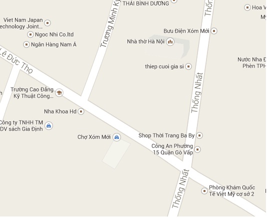 Phòng vé máy bay đường Thống Nhất