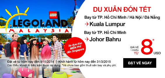 Tìm hiểu đất nước Malaysia với vé giá rẻ Kuala Lumpur 8 USD