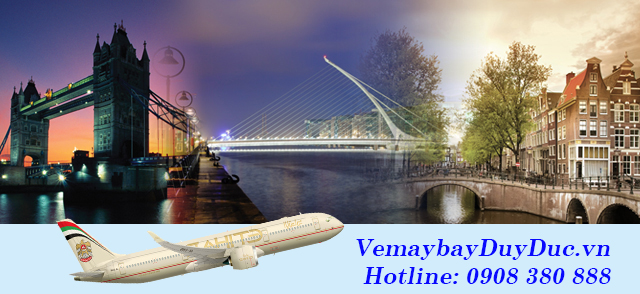 Etihad Airways khuyến mãi vé rẻ đi Châu Âu, Trung Đông, Mỹ
