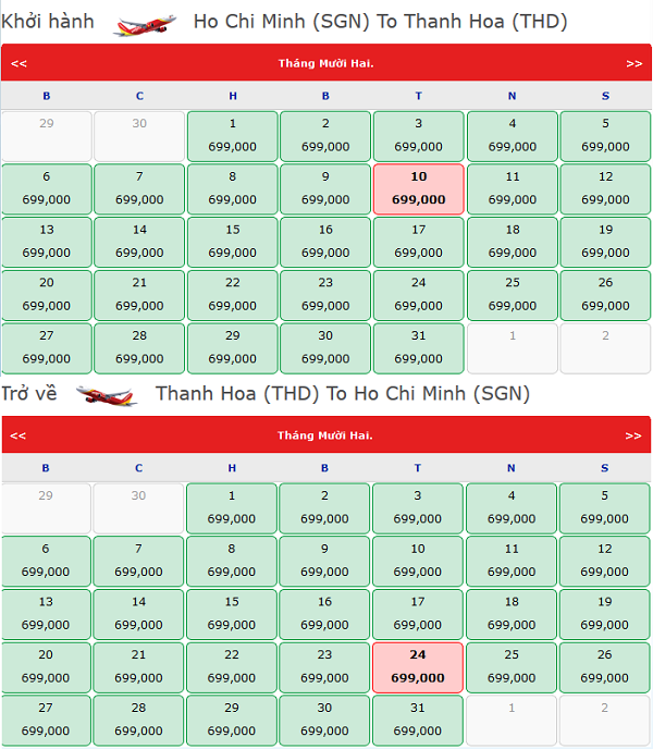 Tháng 12 Vietjet Air mở đường bay TPHCM đến Thanh Hóa