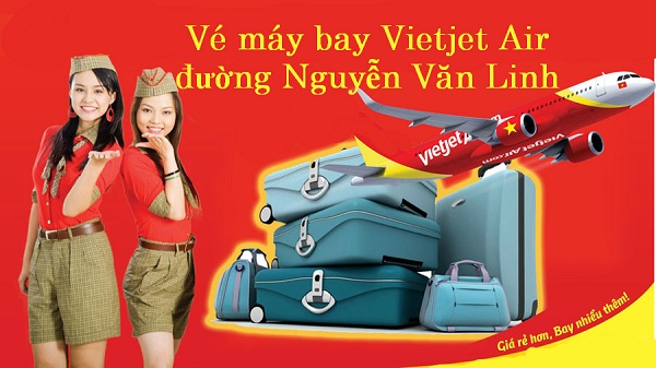 Vé máy bay Vietjet Air đường Nguyễn Văn Linh