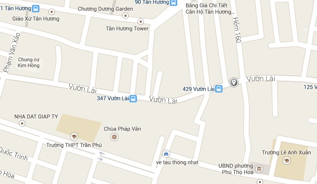 Đại lý vé máy bay đường Vườn Lài quận Tân Phú
