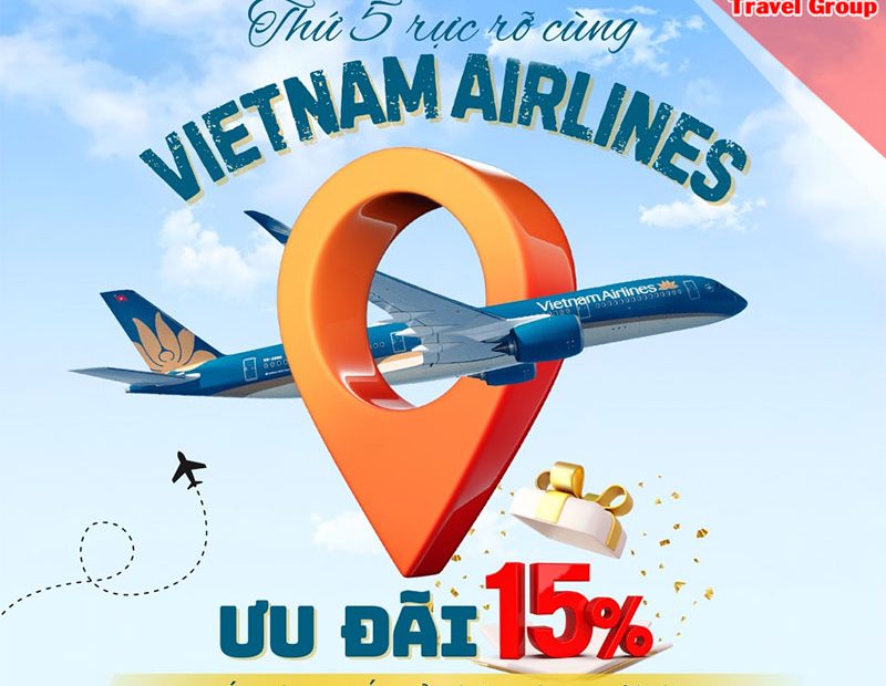 Khuyến mãi Thứ 5 Rực Rỡ từ Vietnam Airlines!