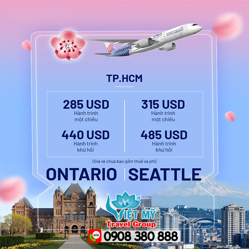 China Airlines tung loạt giảm giá đến Bắc Mỹ - Mua ngay!