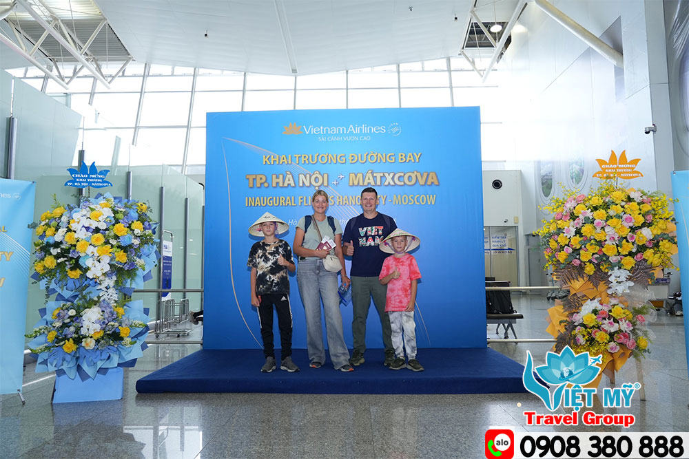 Hãng Vietnam Airlines sẽ khai thác đường bay Hà Nội - Moscow NGA