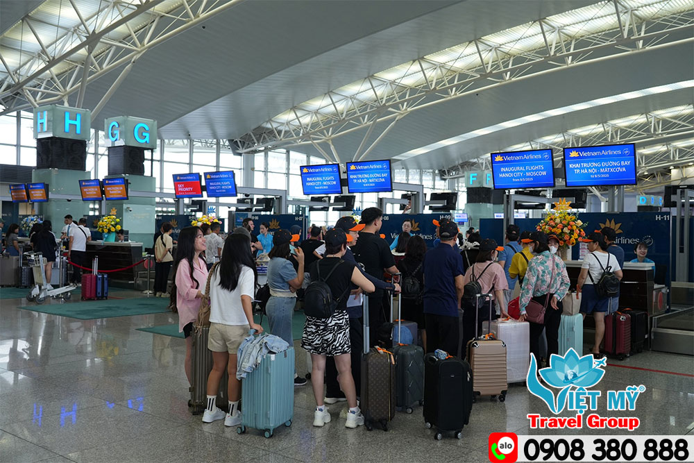 Hãng Vietnam Airlines sẽ khai thác đường bay Hà Nội - Moscow NGA