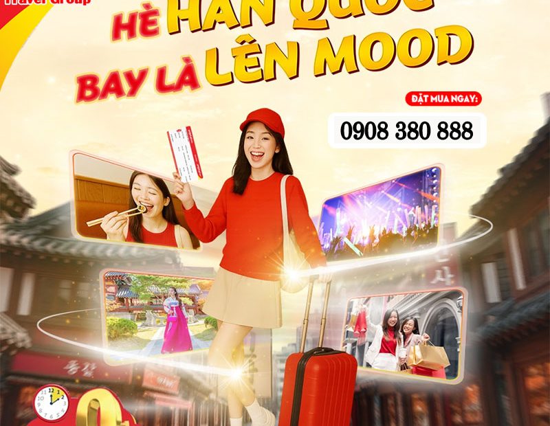 Bay Hàn Quốc mùa hè - Trải nghiệm xứ sở Kim Chi vé 0đ cùng Vietjet!