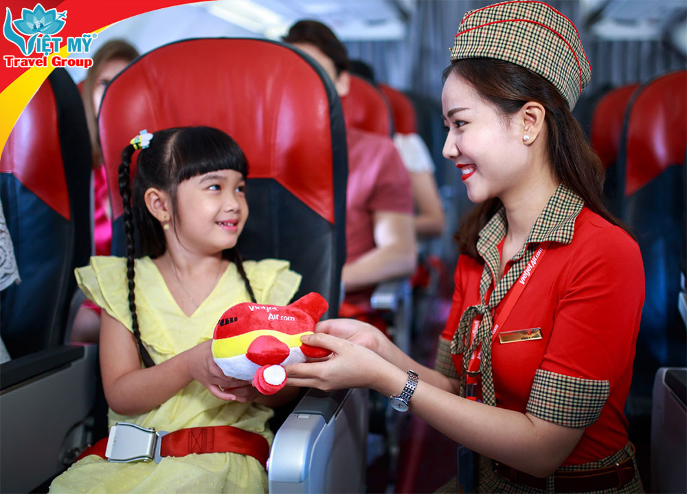 Vietjet Air ưu đãi vé từ 0Đ và tặng 20kg hành lý quốc tế!