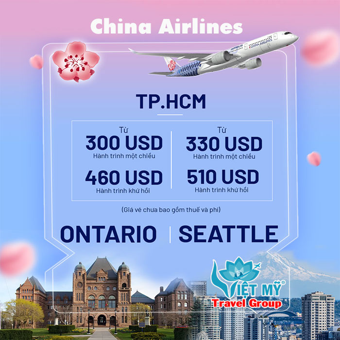 KẾT NỐI MỌI HÀNH TRÌNH ĐẾN MỸ giá chỉ từ 𝟐𝟔𝟎 𝐔𝐒𝐃 – Bay thẳng không lo về giá! 🇺🇸