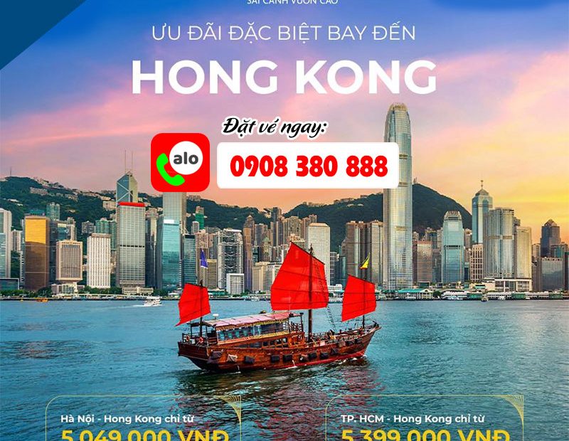 Ưu đãi siêu hời đi Hong Kong từ Vietnam Airlines!