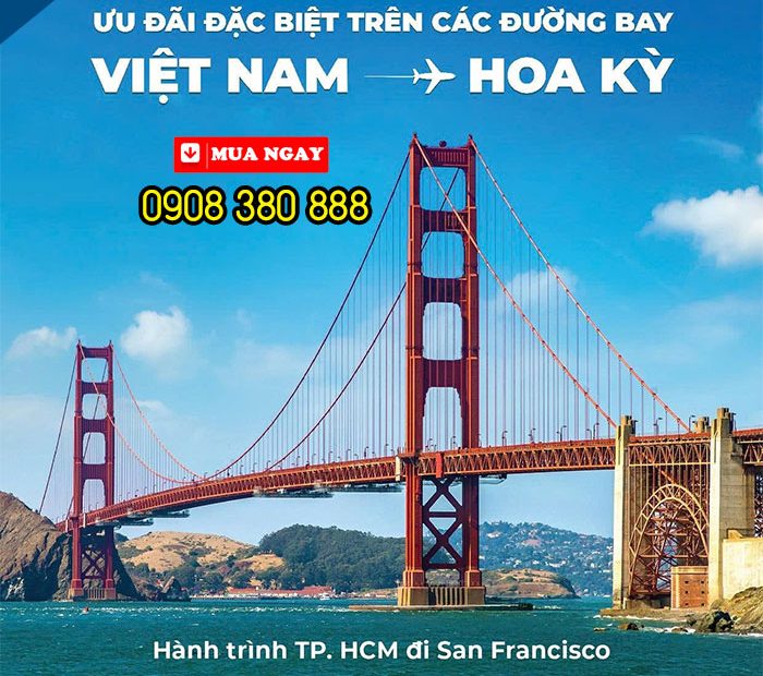 Bay thẳng tới giấc mơ Mỹ - Vietnam Airlines ưu đãi sốc chỉ từ 24 triệu