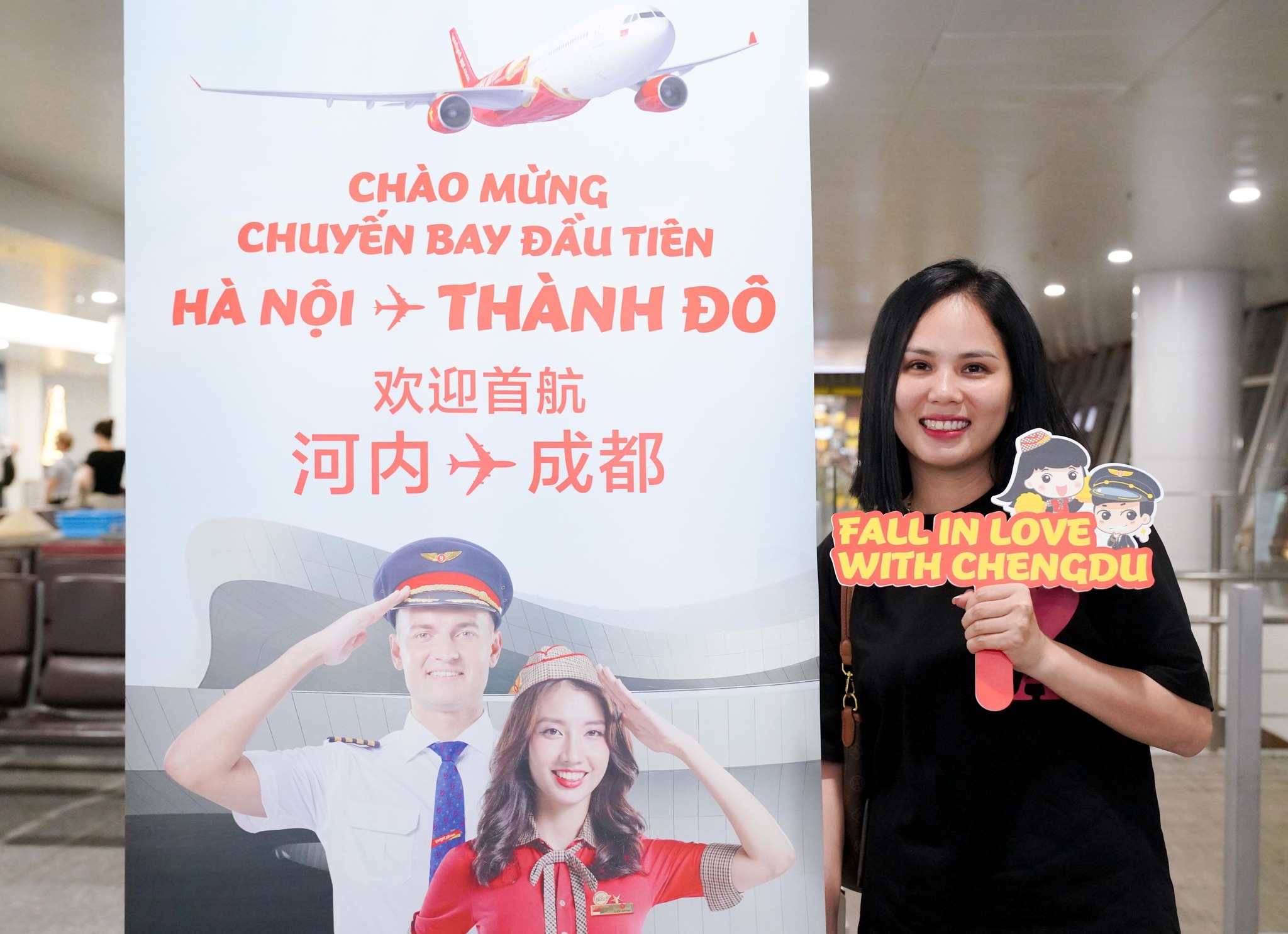 Cùng Vietjet bay thẳng tới Thành Đô Trung Quốc 