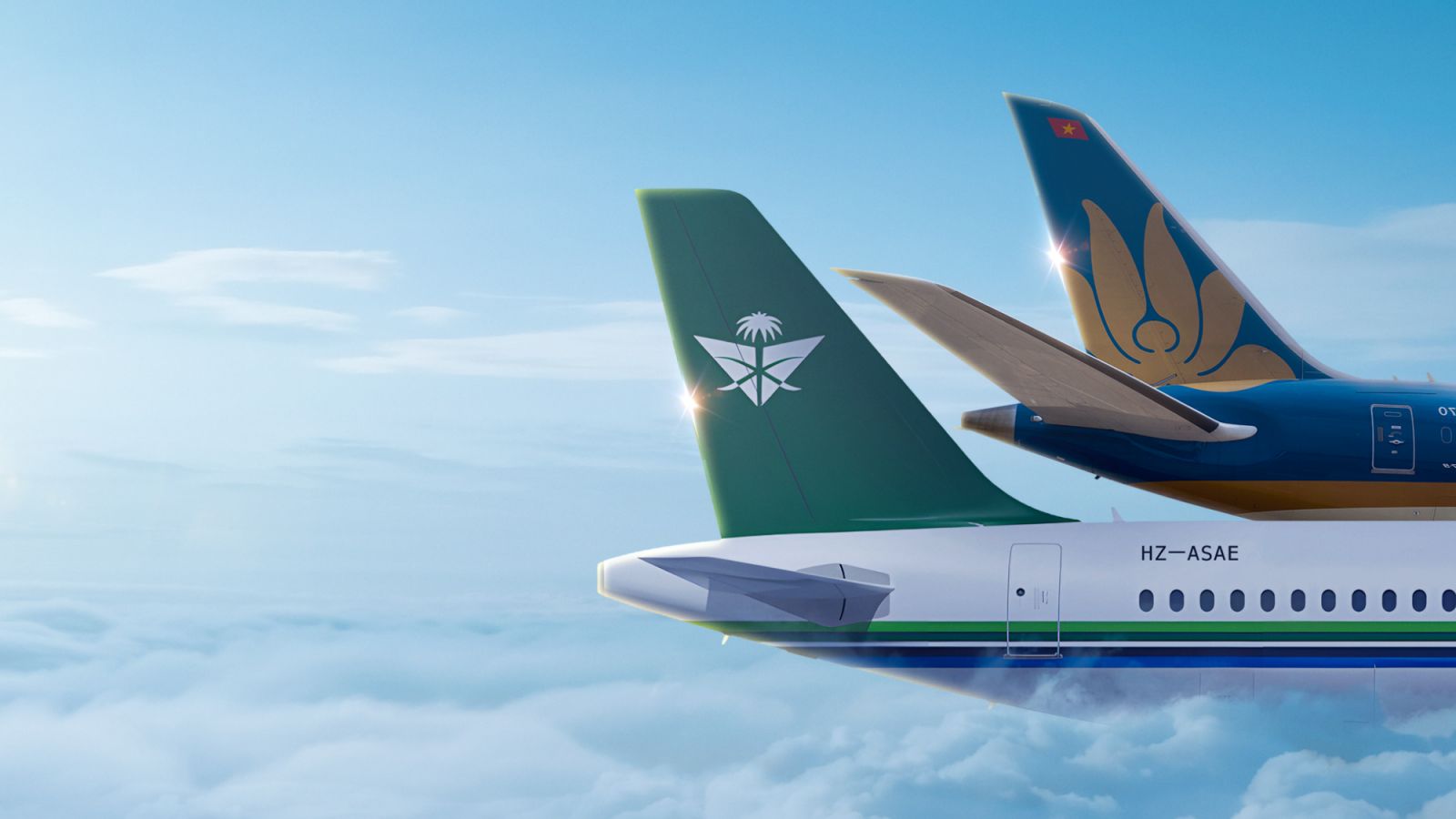Vietnam Airlines liên danh Saudia - Bay thẳng Trung Đông dễ dàng!