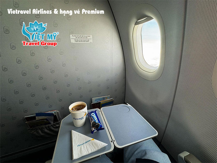 Trải nghiệm hang vé Premium từ hãng hàng không Vietravel Airlines