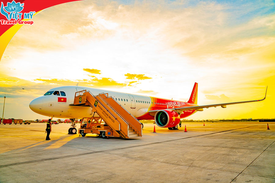 Ưu đãi Vietjet tháng 8: Vé bay từ 0 đồng, Tặng 20kg hành lý