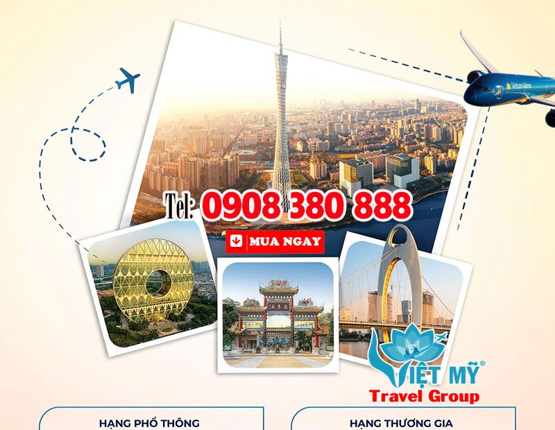Bay Quảng Châu siêu tiết kiệm - Đón đầu kỷ nguyên liên doanh Vietnam Airlines
