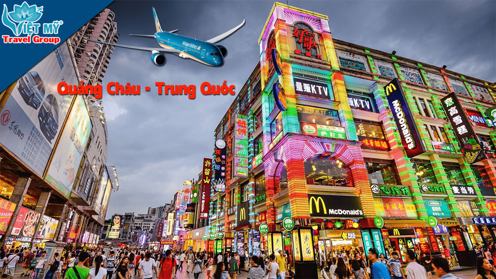 Bay Hà Nội/TP.HCM – Quảng Châu siêu tiết kiệm cùng Vietnam Airlines