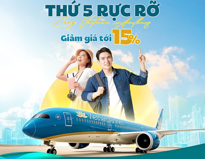Thứ 5 Giảm Giá – Bay thỏa thích cùng Vietnam Airlines!