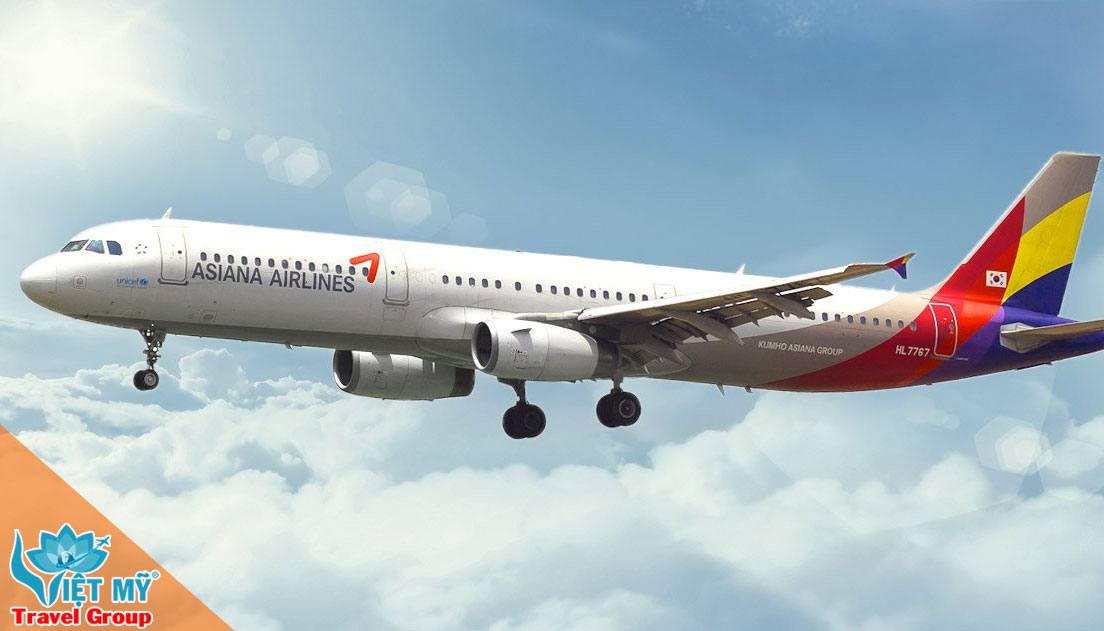 Săn vé máy bay Asiana Airlines đi Seoul giá rẻ tại Việt Mỹ