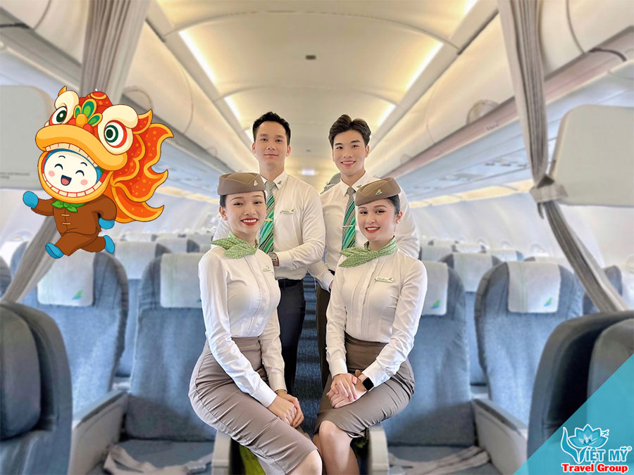Vé máy bay Bamboo Airways giảm giá đến 15% dịp Trung Thu 2025