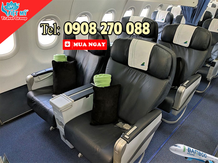 Bamboo Airways ưu đãi 30% phí chọn ghế tháng 10