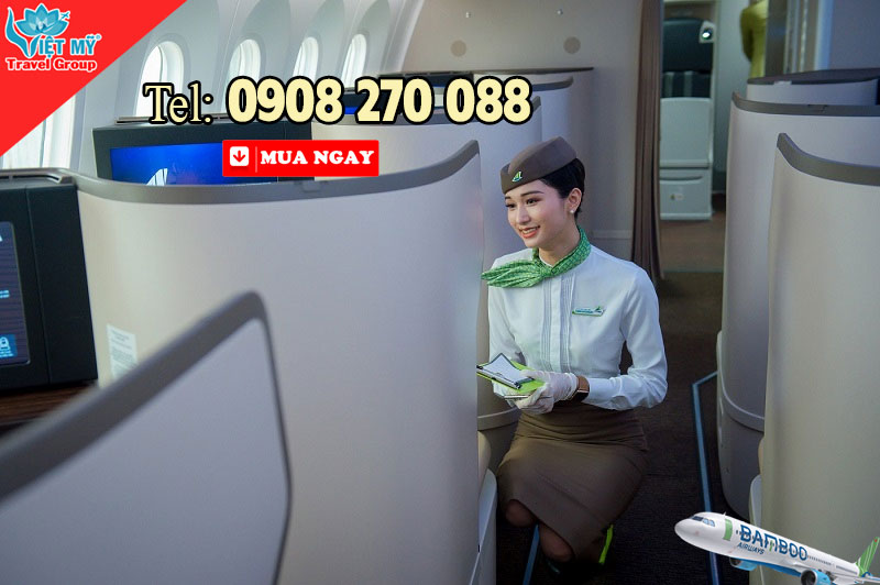 Bamboo Airways ưu đãi 30% phí chọn ghế tháng 10