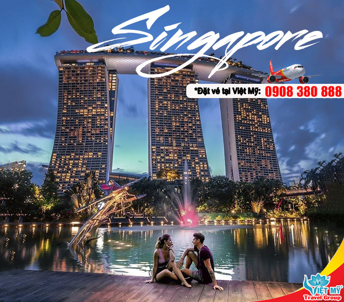 Vé máy bay đi Singapore chỉ từ 0 đồng – Tặng thêm 20kg hành lý ký gửi