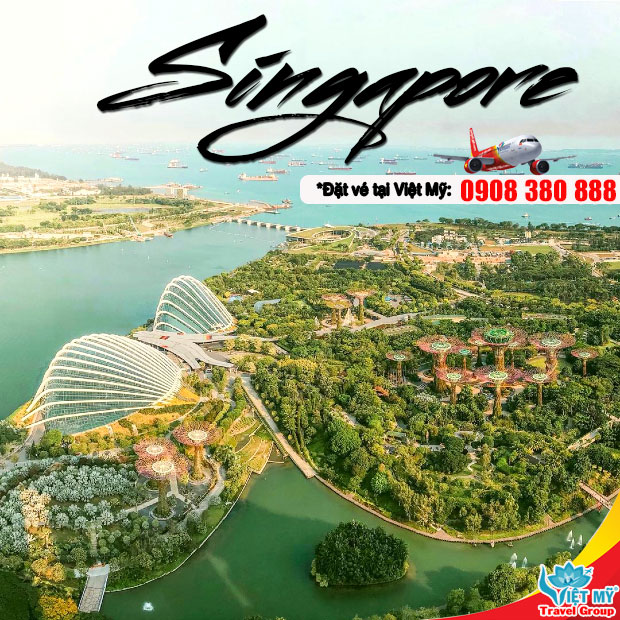 Vé máy bay đi Singapore chỉ từ 0 đồng – Tặng thêm 20kg hành lý ký gửi