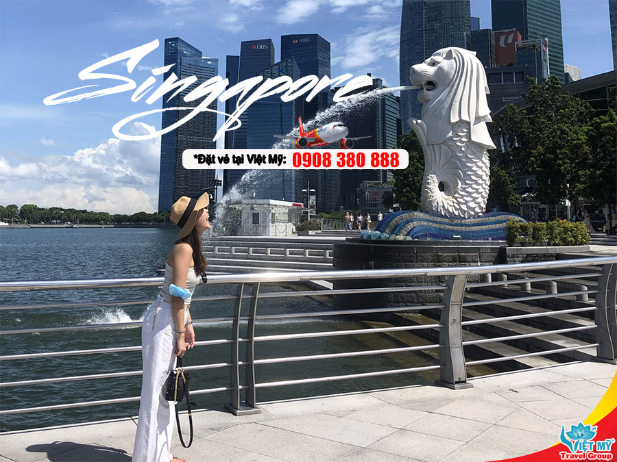 Vé máy bay đi Singapore chỉ từ 0 đồng – Tặng thêm 20kg hành lý ký gửi