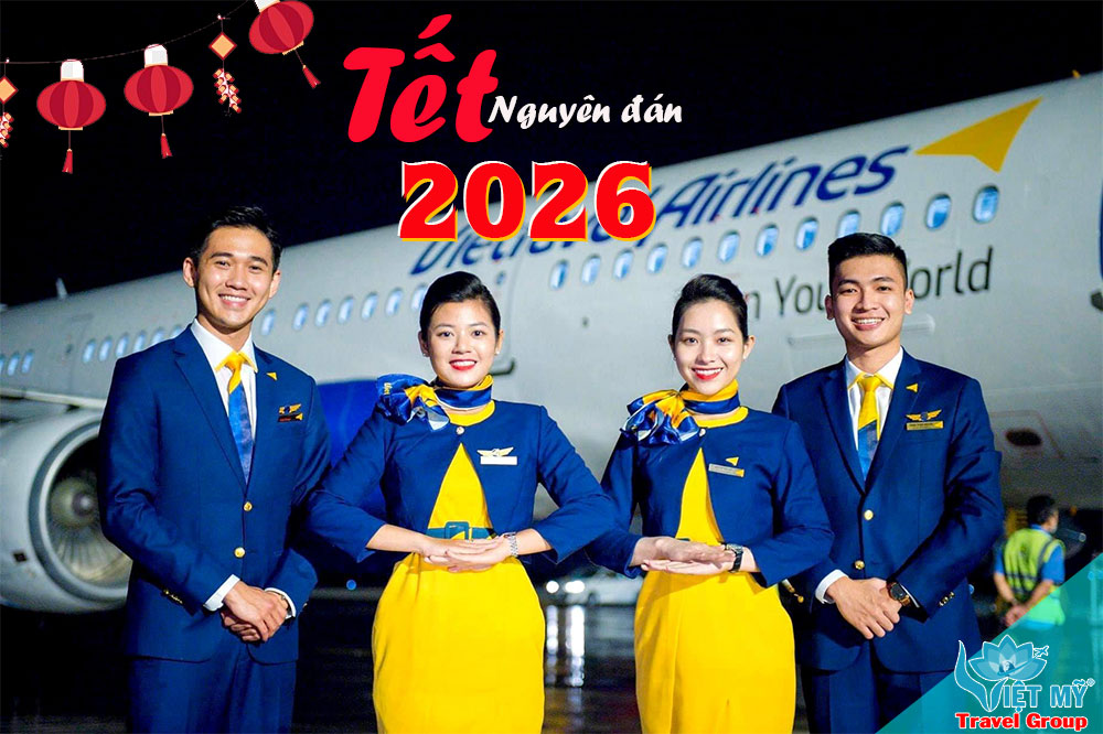 Đặt vé Tết Bính Ngọ 2026 cùng Vietravel Airlines, giữ trọn yêu thương ngày đoàn viên