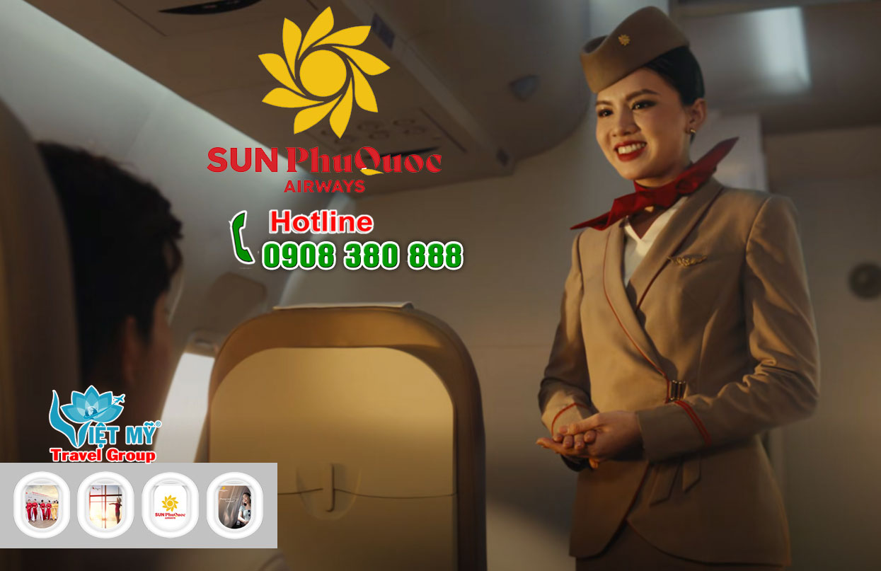 Sun PhuQuoc Airways mở bán vé nội địa đầu tiên – Kết nối Phú Quốc, Hà Nội, TP.HCM và Đà Nẵng