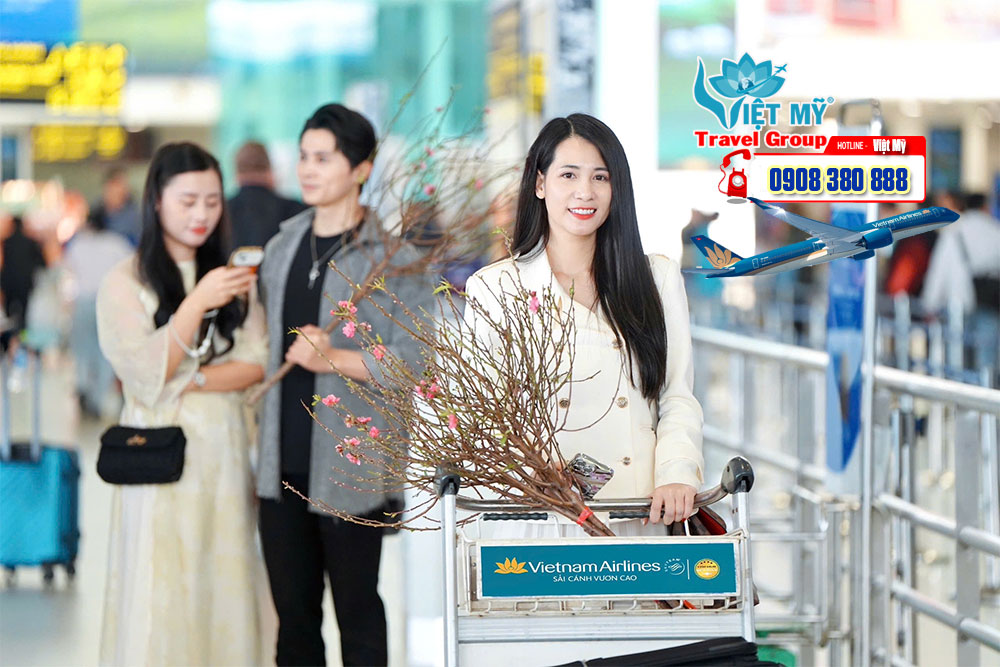Vietnam Airlines tung ưu đãi vé bay dịp TẾT chỉ từ 666.000VNĐ/chiều