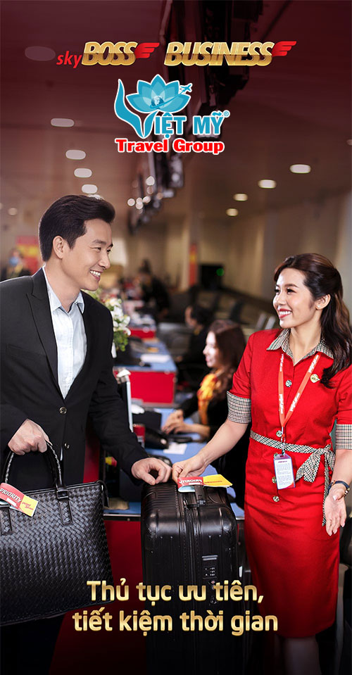 Ưu đãi vé Hạng Thương Gia Vietjet – GIẢM đến 50% từ 10-19/10