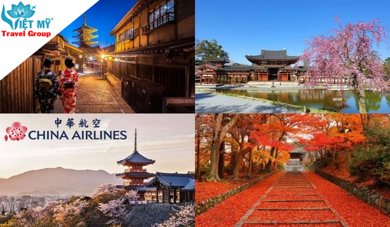 China Airlines ưu đãi lớn: Bay Nhật, Hàn, Âu, Úc từ 130 USD