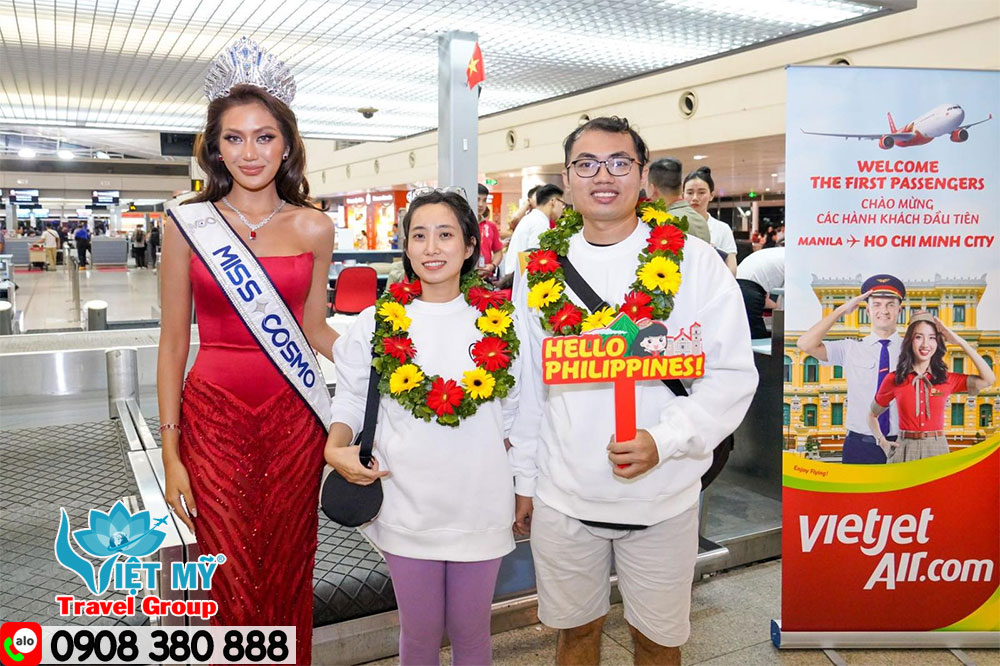 Bay TP.HCM – Manila cùng Vietjet: Thêm lựa chọn du lịch cuối năm