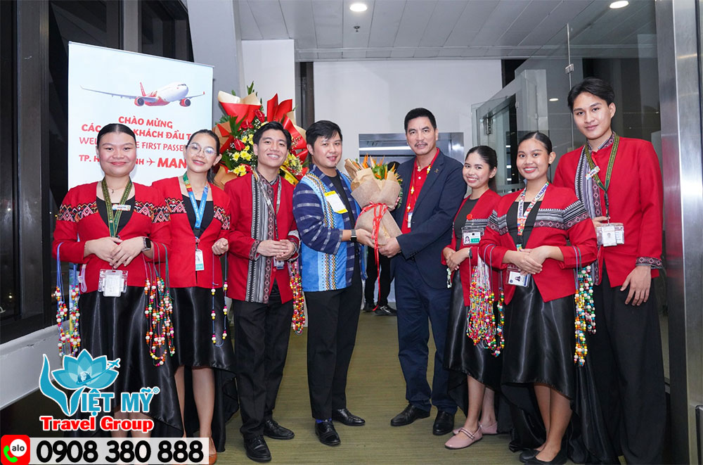 Bay TP.HCM – Manila cùng Vietjet: Thêm lựa chọn du lịch cuối năm