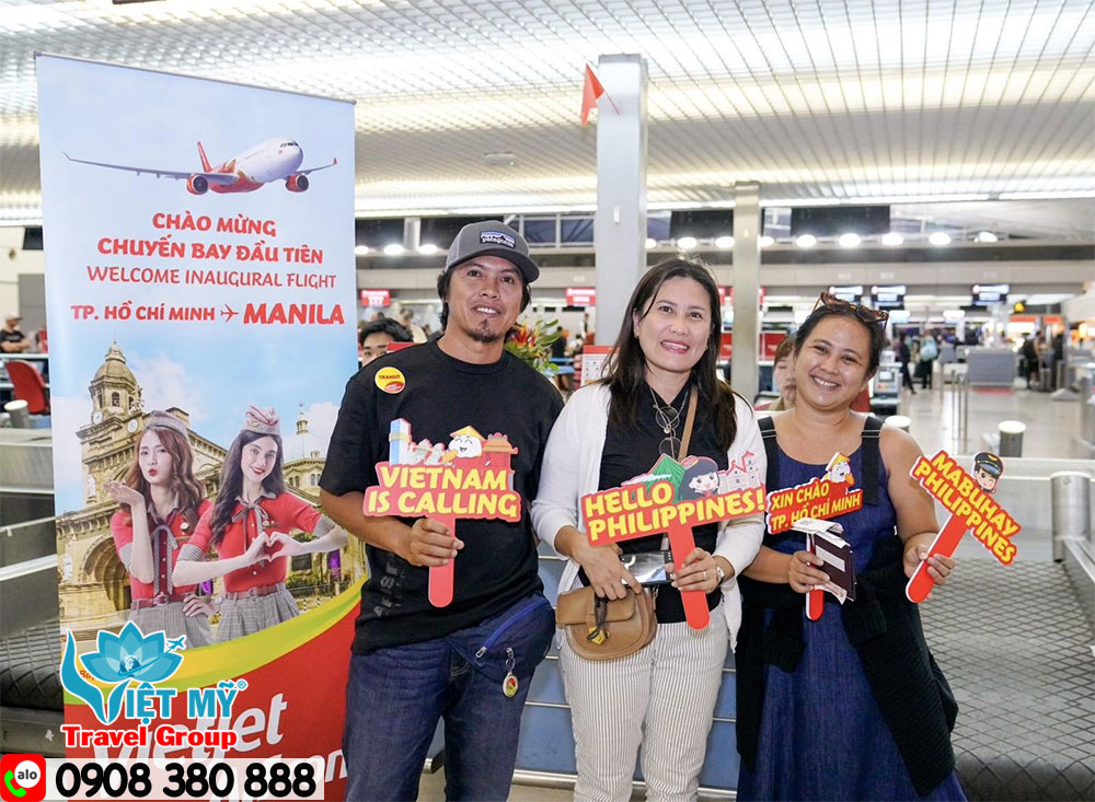 Trải nghiệm đường bay Vietjet từ TP.HCM đến Manila – Linh hoạt, hiện đại, giá tốt