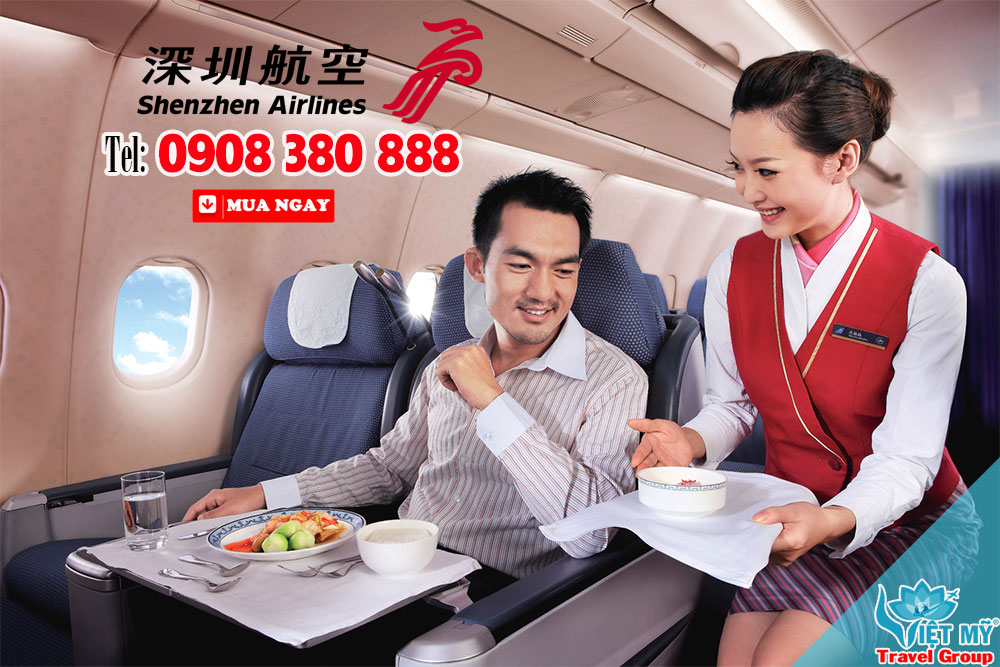 Vé máy bay Shenzhen Airlines đi Trung Quốc, Nhật Bản và Hàn Quốc