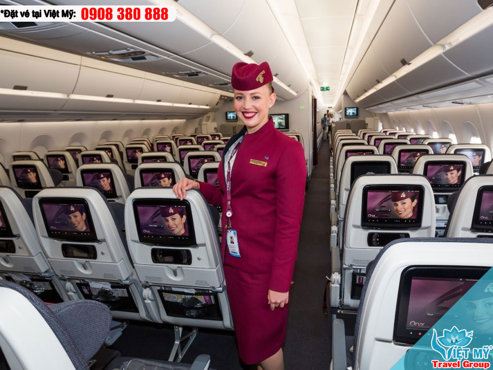 Vé máy bay Qatar Airways đi châu Âu theo hình thức Mixed Cabin Fares